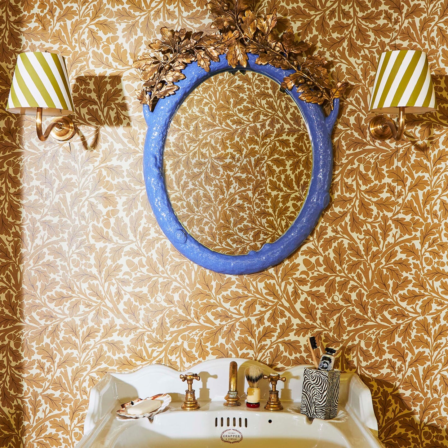 Quercus Wallpaper - Auric - House of Hackney - 1-WA-QUE-DI-AUT-XXX