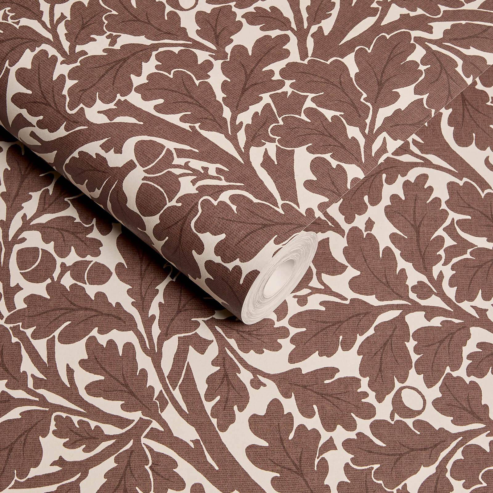 Quercus Wallpaper - Carnelian - House of Hackney - 1-WA-QUE-DI-CRN-XXX