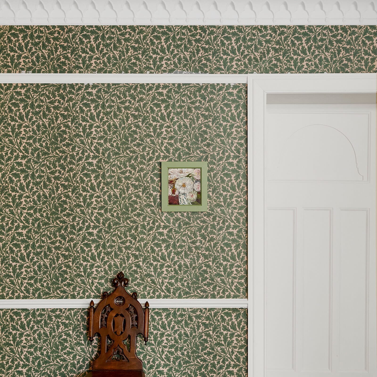 Quercus Wallpaper - Tourmaline - House of Hackney - 1-WA-QUE-DI-OAK-XXX