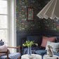 Rabatt Wallpaper - Multi / Dark - Boråstapeter - 4842 - Premier Wallcovering