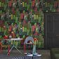Raku Patchwork Wallpaper - Emerald - PDG1203/01 - Designers Guild