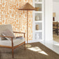 Ramatuelle Echappee Belle Wallpaper - Abricot / Sable - Casadeco - 89823131 - Premier Wallcovering