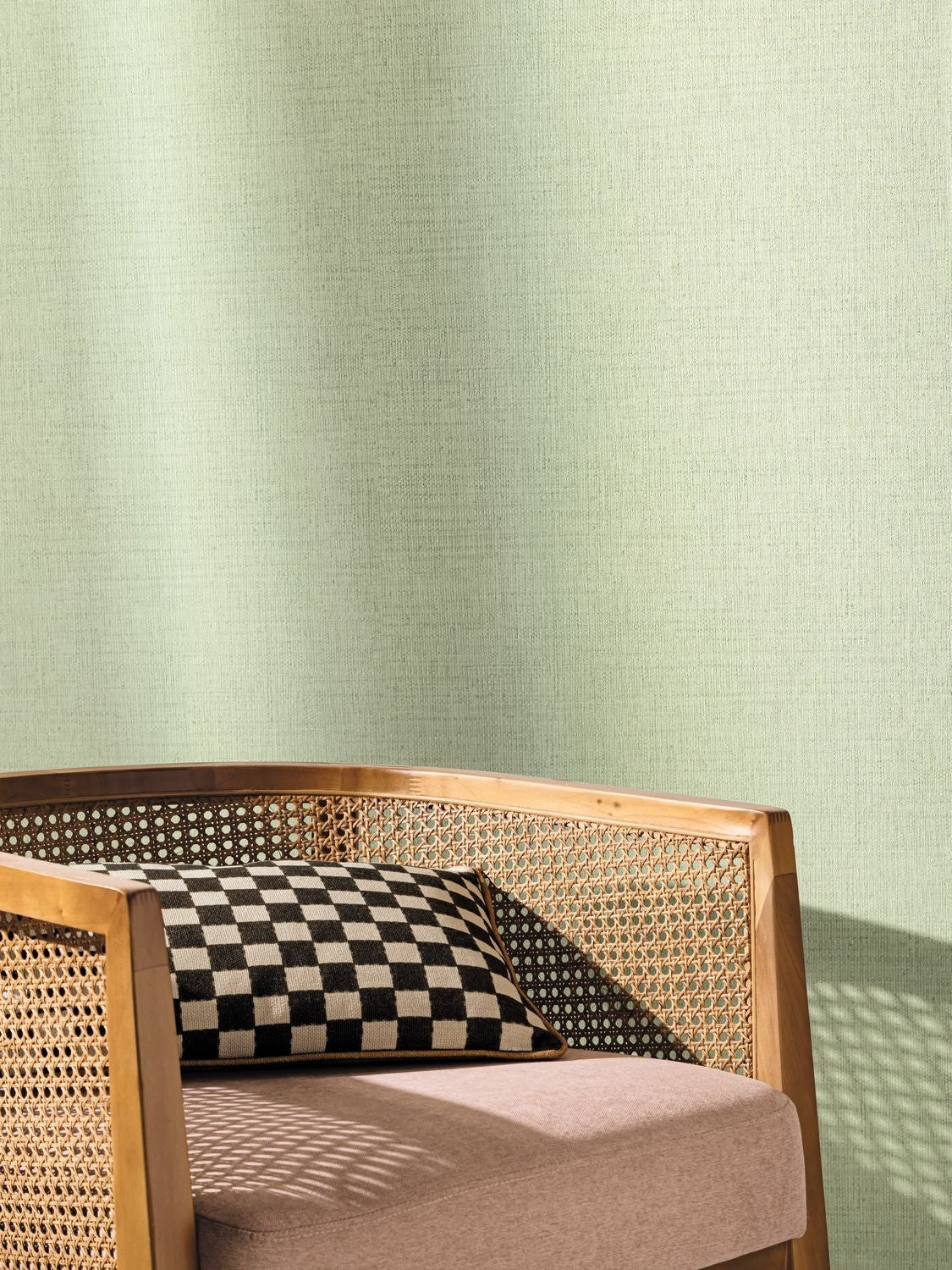 Raphia Wallpaper - Vert D'eau - Caselio - 105977000