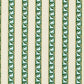Red Car Stripe Fabric - Forest/Linen - Morris & Co - 227249 - Premier Wallcovering