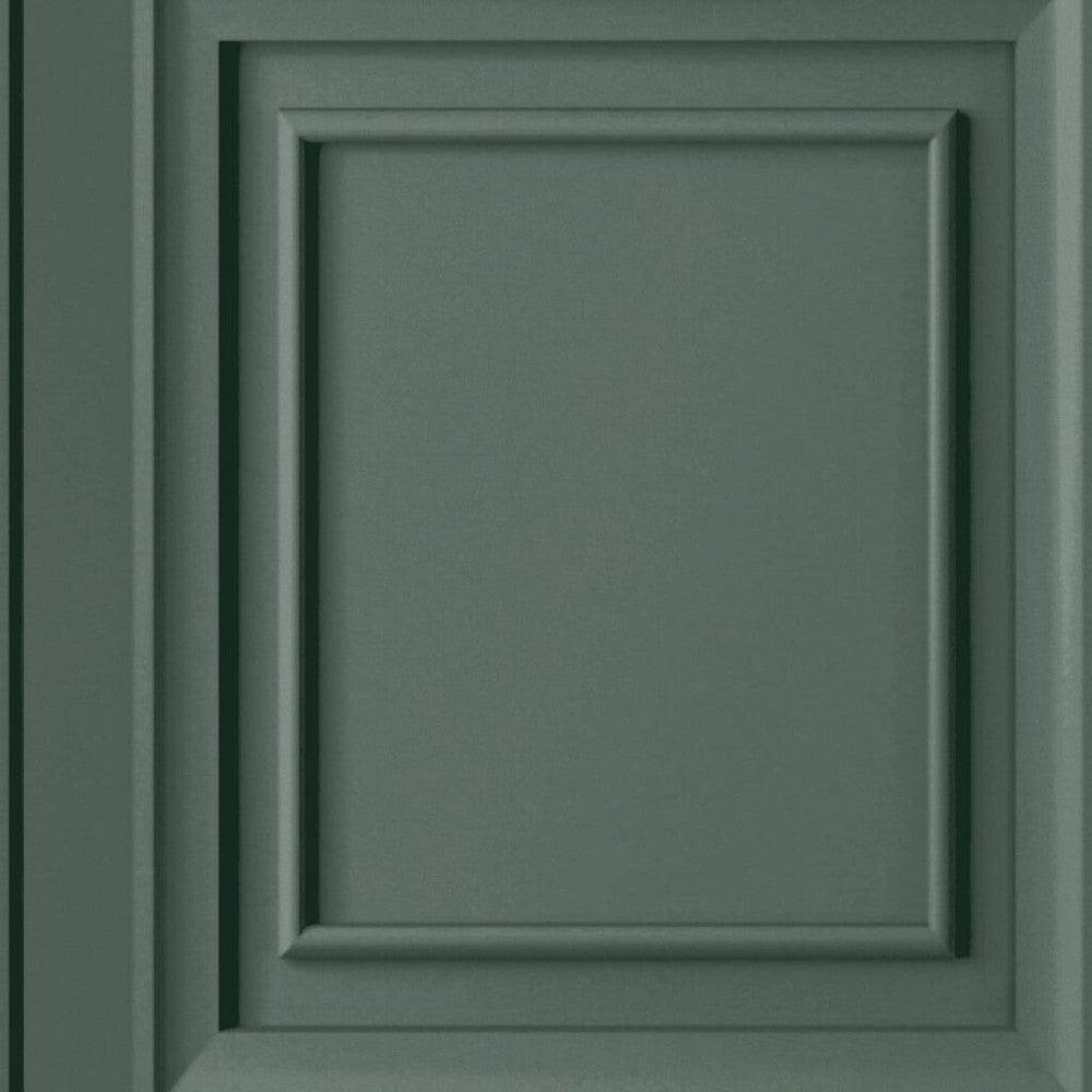 Redbrook Wood Panel Wallpaper - Fern Green - Laura Ashley - 119844 - Premier Wallcovering