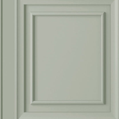 Redbrook Wood Panel Wallpaper - Sage - Laura Ashley - 114905 - Premier Wallcovering
