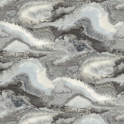Reflected Obsidian Wallpaper - Snowflake - Harlequin - HQN2112853