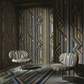 Reflets Sur Le Rhone Grasscloth Wallpaper - Vert Riziere - Christian Lacroix - PCL7059/01 - Premier Wallcovering