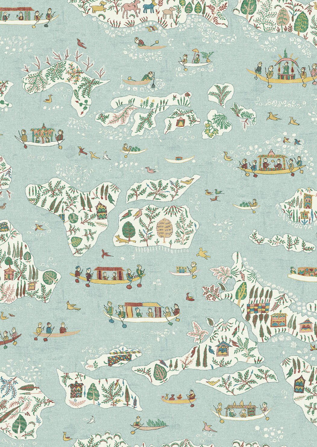 Regatta Wallpaper - Garland - Lewis & Wood - Premier Wallcovering