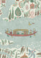 Regatta Wallpaper - Garland - Lewis & Wood - Premier Wallcovering
