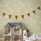Resan Bilarna Kids Wallpaper - Green - Galerie - Resan - 29012 - Premier Wallcovering