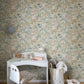 Resan Floral Kids Wallpaper - Green - Galerie - Resan - 29029 - Premier Wallcovering