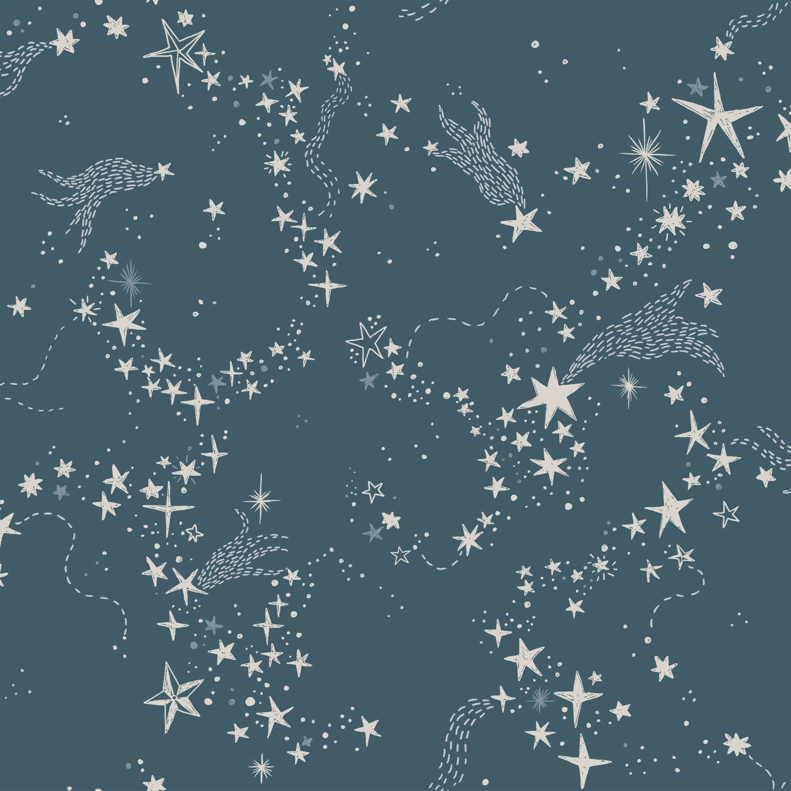 Resan Star Wallpaper - Navy - Galerie - Resan - 29024 - Premier Wallcovering