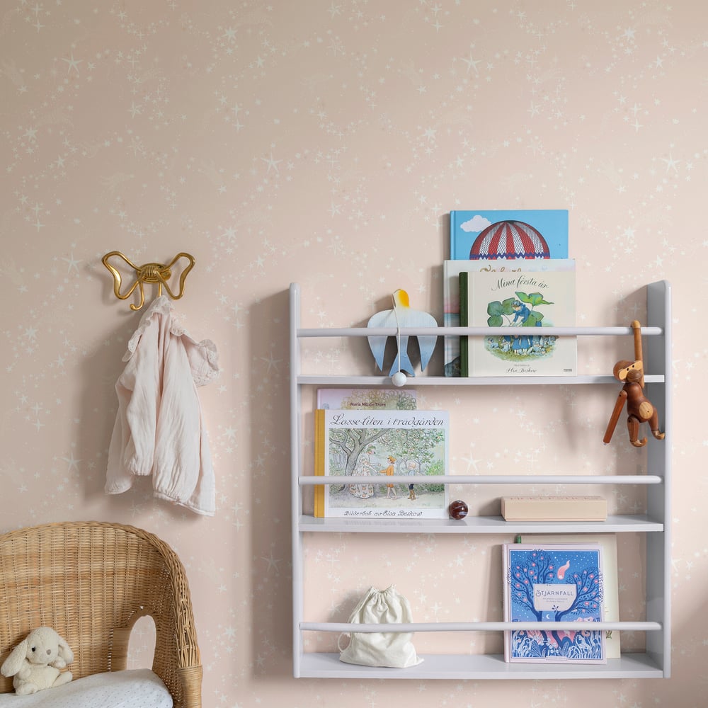 Resan Star Wallpaper - Pink - Galerie - Resan - 29020 - Premier Wallcovering