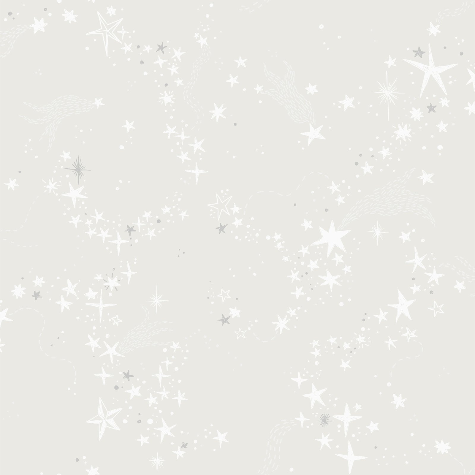 Resan Star Wallpaper - Silver Grey - Galerie - Resan - 29019 - Premier Wallcovering