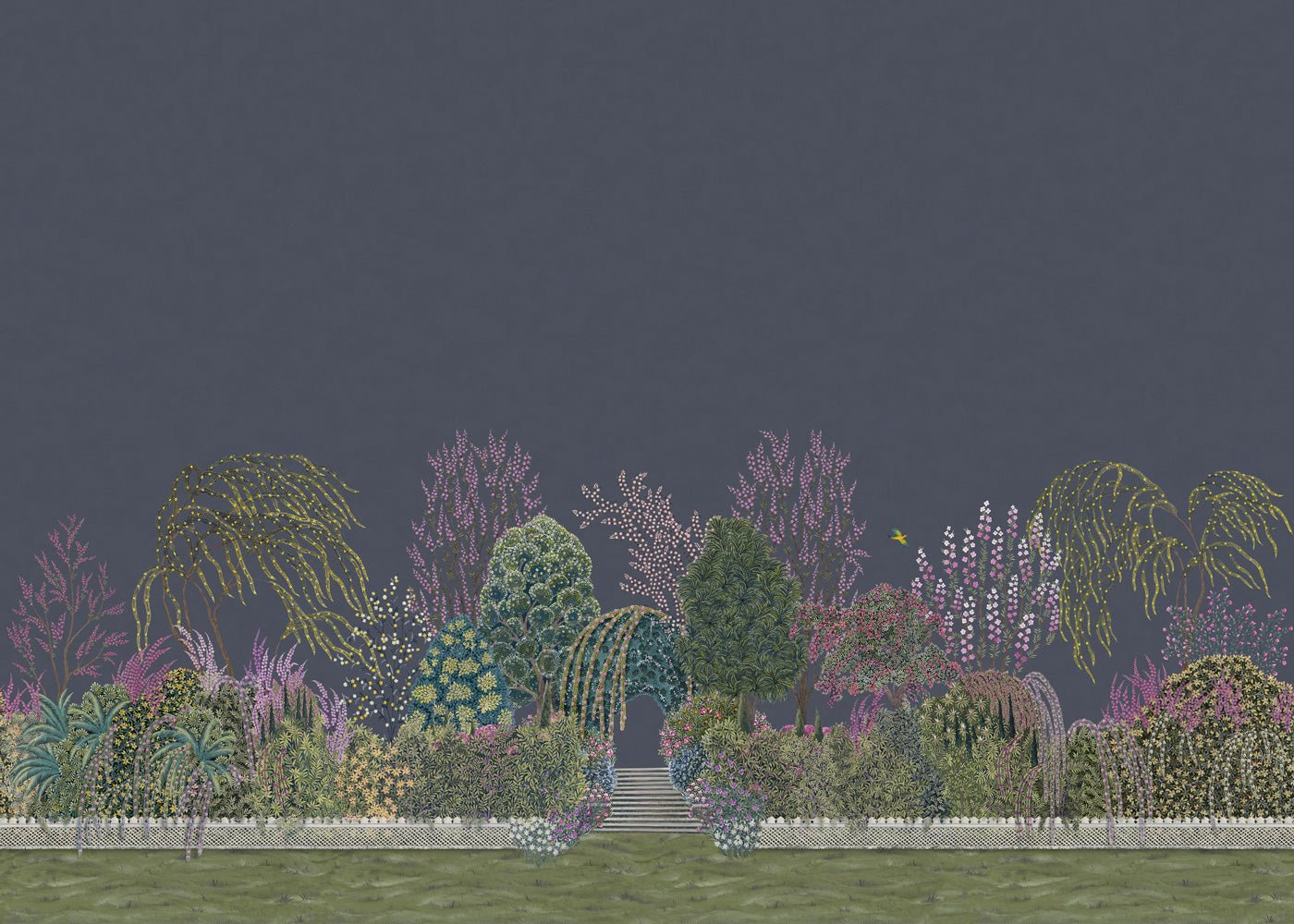 Reverie Wallpaper - Tanzanite - 120/4013 - Cole & Son - Premier Wallcovering