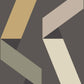 Ribbon Game Color Game Wallpaper - Noir - Casadeco - 200649808 - Premier Wallcovering