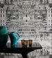Riflesso Wallpaper - Black & White - 114/20040 - Cole & Son - Premier Wallcovering
