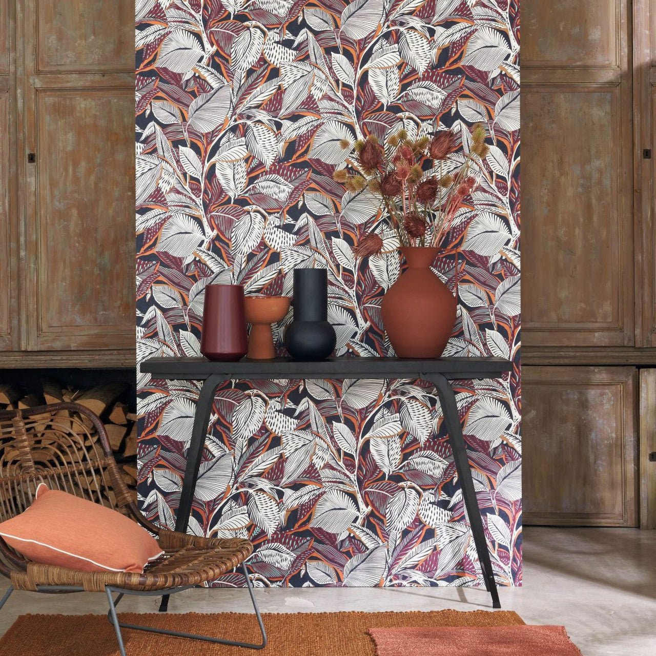 Riviera Mediterranee Wallpaper - Terre Cuite - Casadeco - 87416213 - Premier Wallcovering