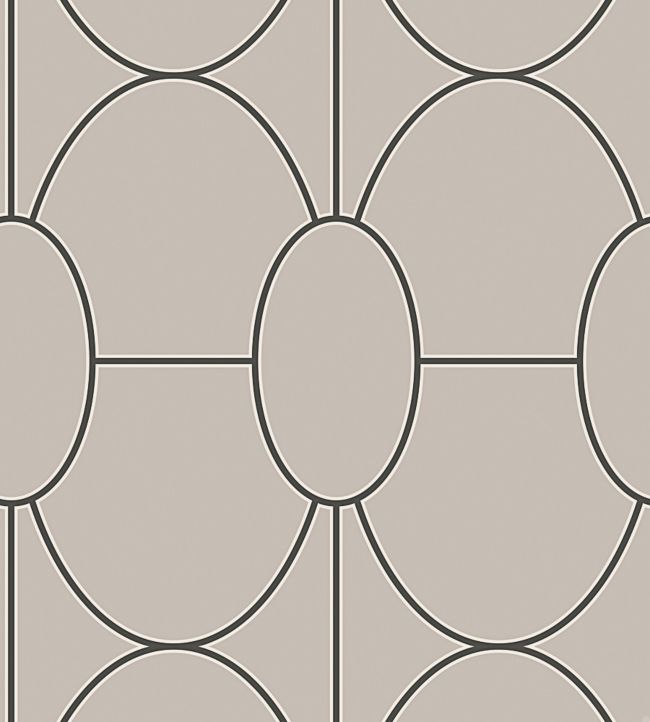 Riviera Wallpaper - Charcoal on Linen - 105/6028 - Cole & Son - Premier Wallcovering