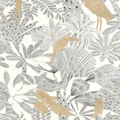Riviera Wallpaper - Blanc - Caselio - 104269911
