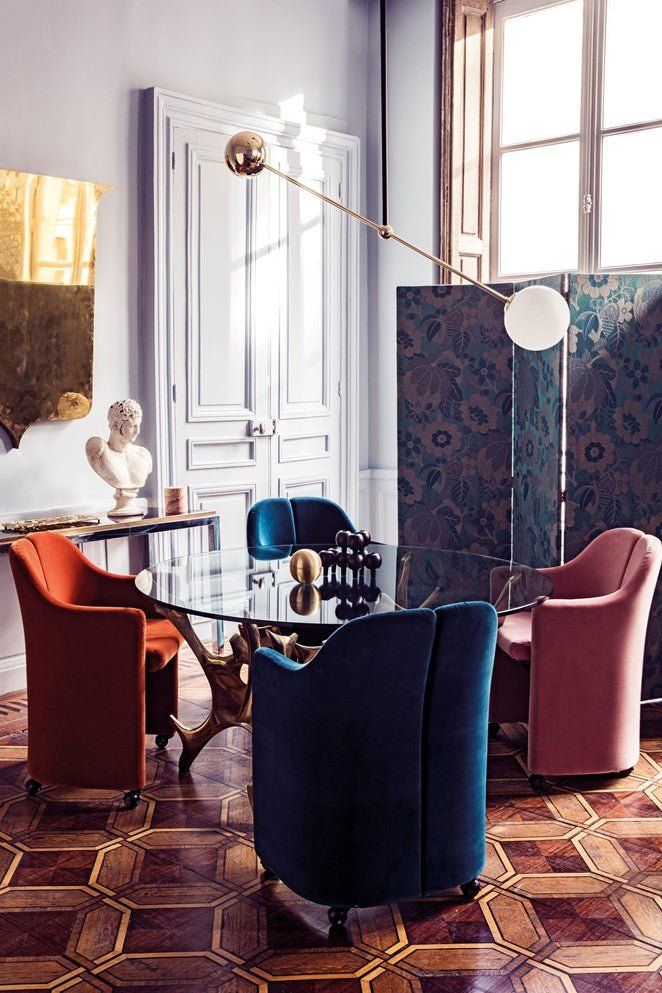 Rivoli Fabric - Laurier - Manuel Canovas - 04982/52 - Premier Wallcovering