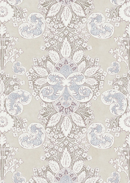 Rococo Wallpaper - Alabaster - Lewis & Wood - Premier Wallcovering