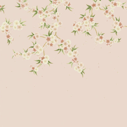 Rosa Wallpaper - Blush Pearl/Peony/Meadow - Harlequin - HDHW112887 - Premier Wallcovering