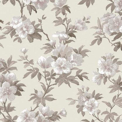 Rosamund Wallpaper - Natural - Laura Ashley - 127389 - Premier Wallcovering