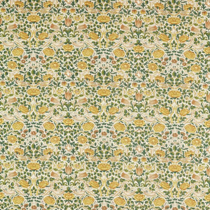 Rose Fabric - Weld/Leaf Green - Morris & Co - 227022 - Premier Wallcovering