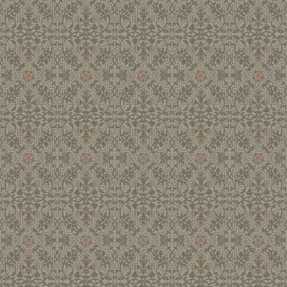 Rosenvinge Wallpaper - Greige - Boråstapeter - 4590 - Premier Wallcovering