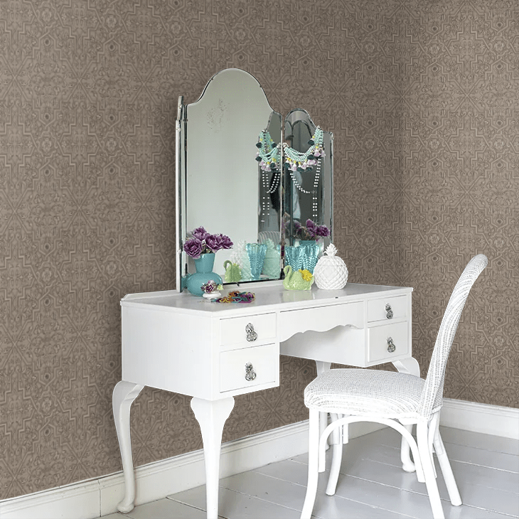 Rosenvinge Wallpaper - Brown - Boråstapeter - 4502 - Premier Wallcovering