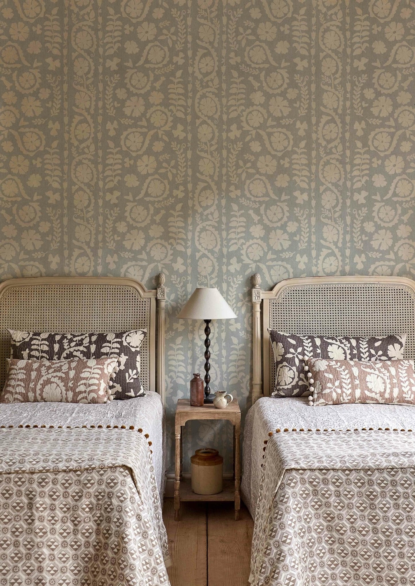 Rosetta Wallpaper - Birch - Lewis & Wood - Premier Wallcovering