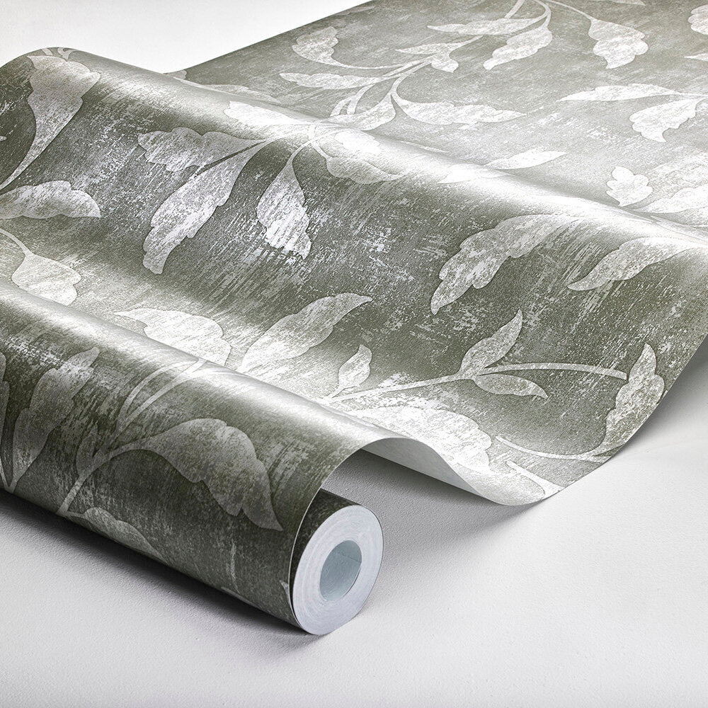 Rosewood Night Wallpaper - Grey - Boråstapeter - 4269 - Premier Wallcovering