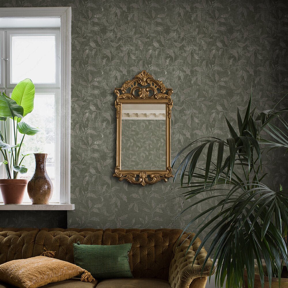 Rosewood Night Wallpaper - Grey - Boråstapeter - 4269 - Premier Wallcovering