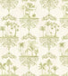 Rousseau Wallpaper - Olive Green on Cream - 99/9040 - Cole & Son - Premier Wallcovering