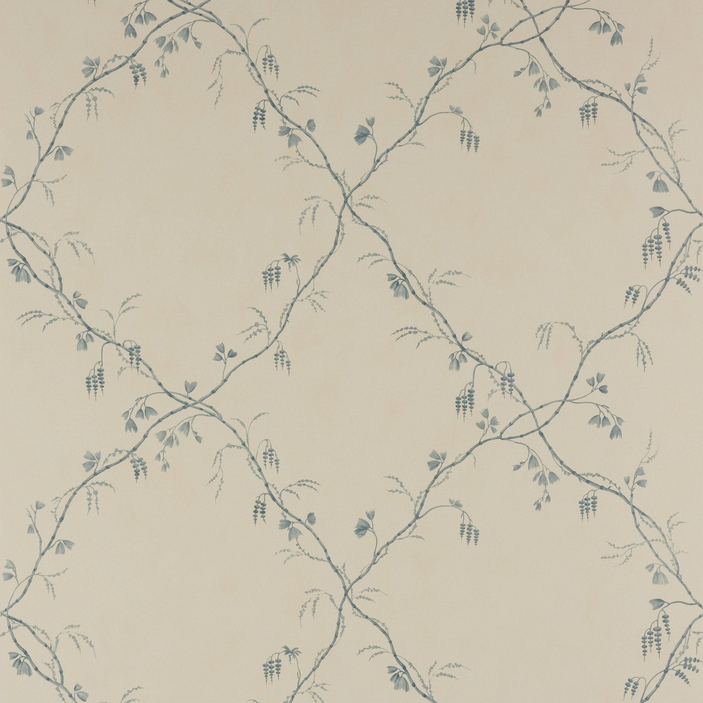 Roussillon Wallpaper - Blue - Colefax & Fowler - 07971/06 - Premier Wallcovering