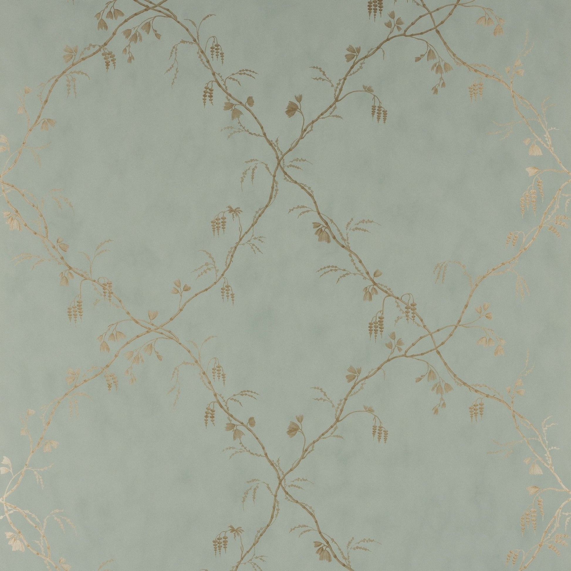 Roussillon Wallpaper - Old Blue - Colefax & Fowler - 07971/05 - Premier Wallcovering