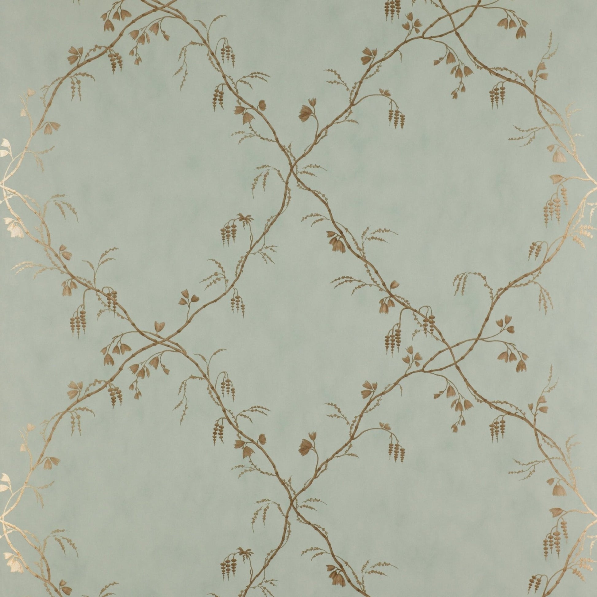 Roussillon Wallpaper - Aqua - Colefax & Fowler - 07971/04 - Premier Wallcovering