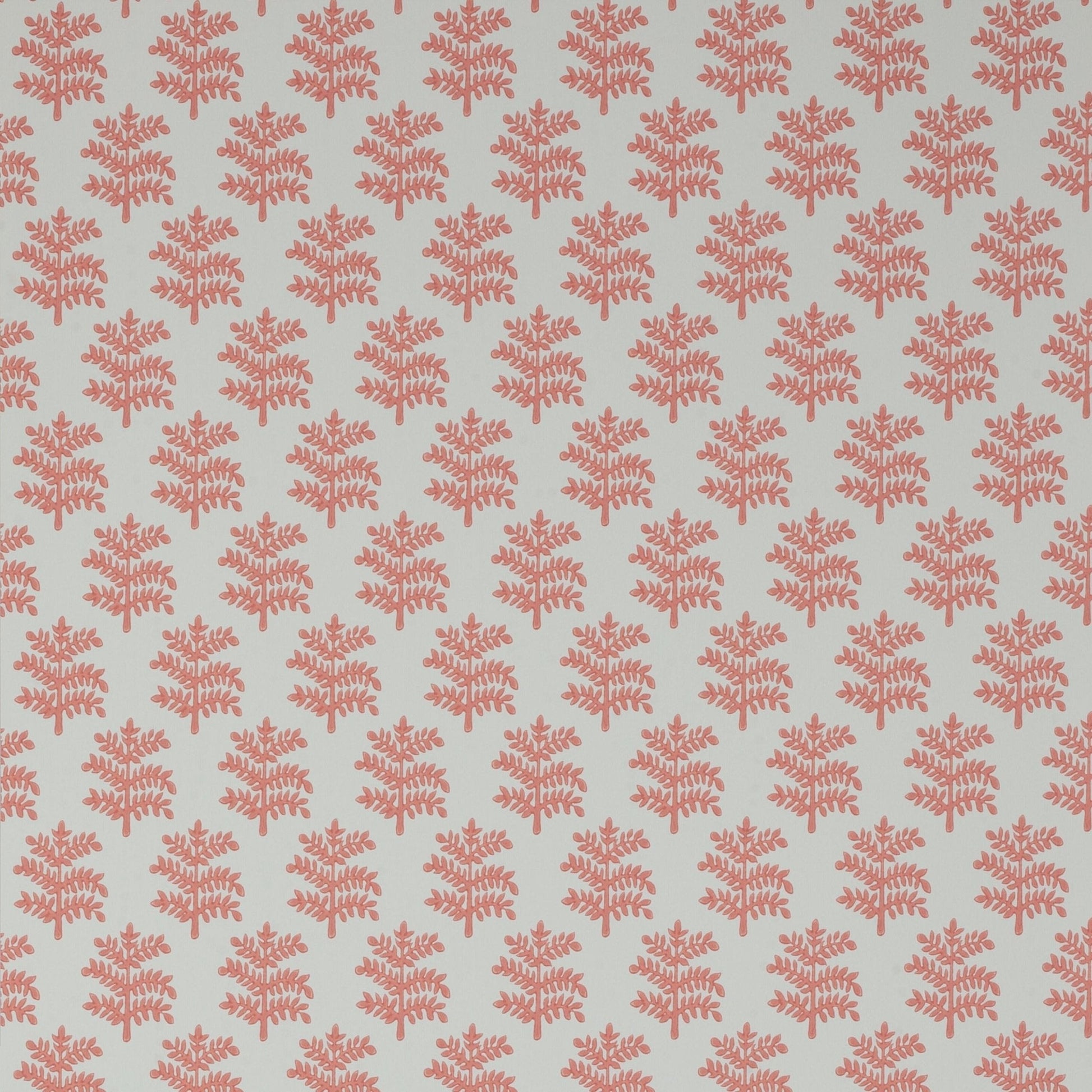 Rowan Wallpaper - Soft Red - J179W - 01 - Jane Churchill