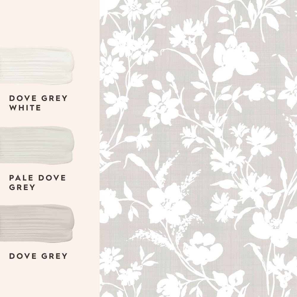 Rye Wallpaper - Dove Grey - Laura Ashley - 130110 - Premier Wallcovering