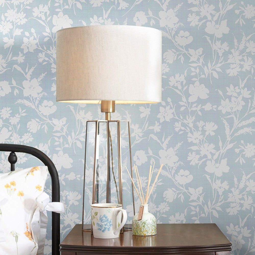 Rye Wallpaper - Pale Seaspray - Laura Ashley - 130109 - Premier Wallcovering