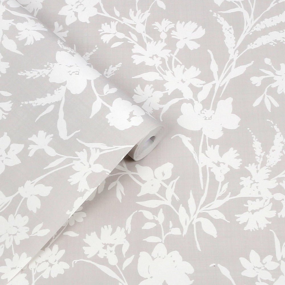 Rye Wallpaper - Dove Grey - Laura Ashley - 130110 - Premier Wallcovering