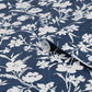 Rye Wallpaper - Midnight Seaspray Blue - Laura Ashley - 119854 - Premier Wallcovering