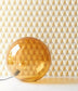 Rythm Perception Wallpaper - Jaune Ocre - Casadeco - 86472420 - Premier Wallcovering