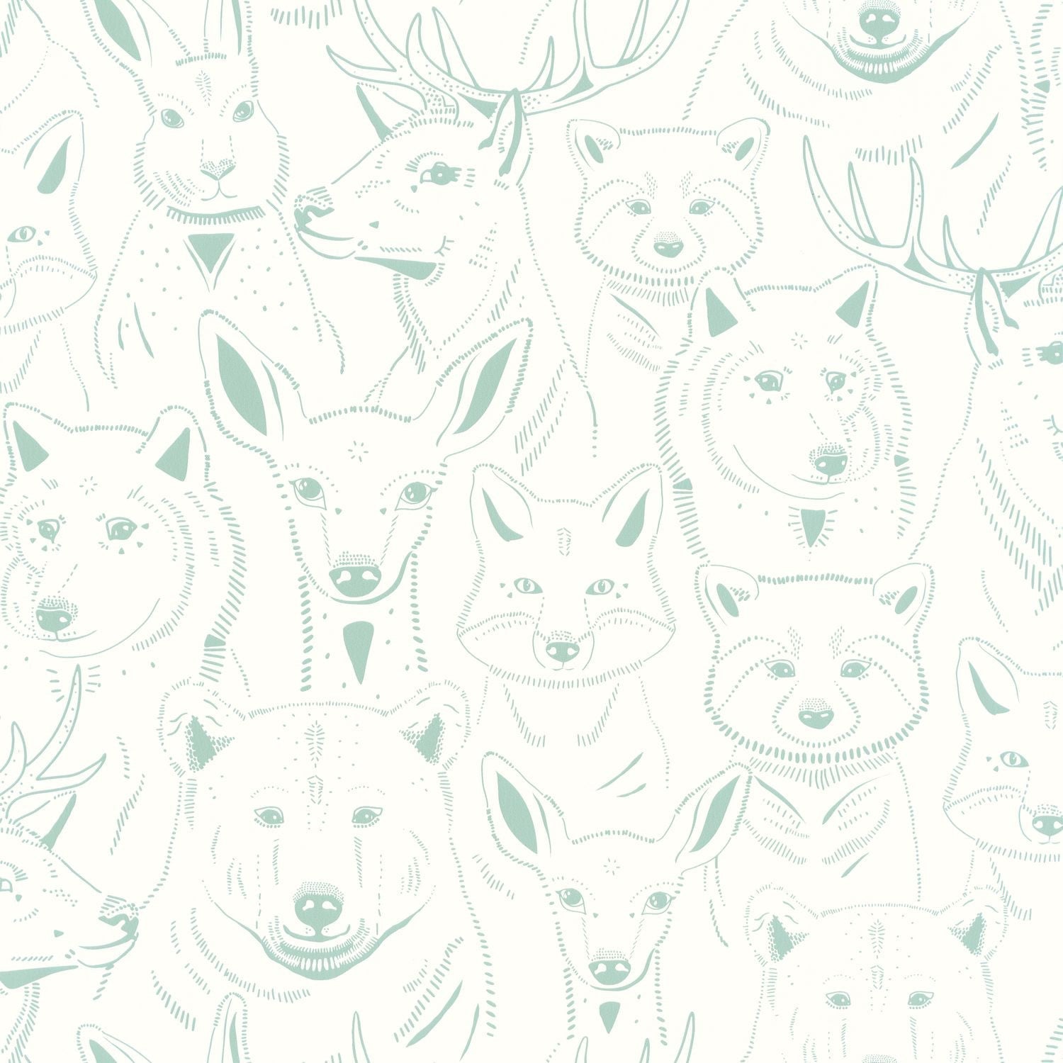 S 'amuser Wallpaper - Menthe - Caselio - 103527001