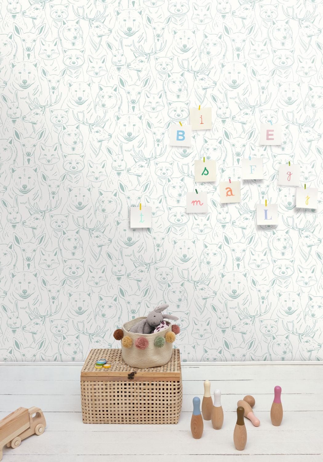S 'amuser Wallpaper - Menthe - Caselio - 103527001