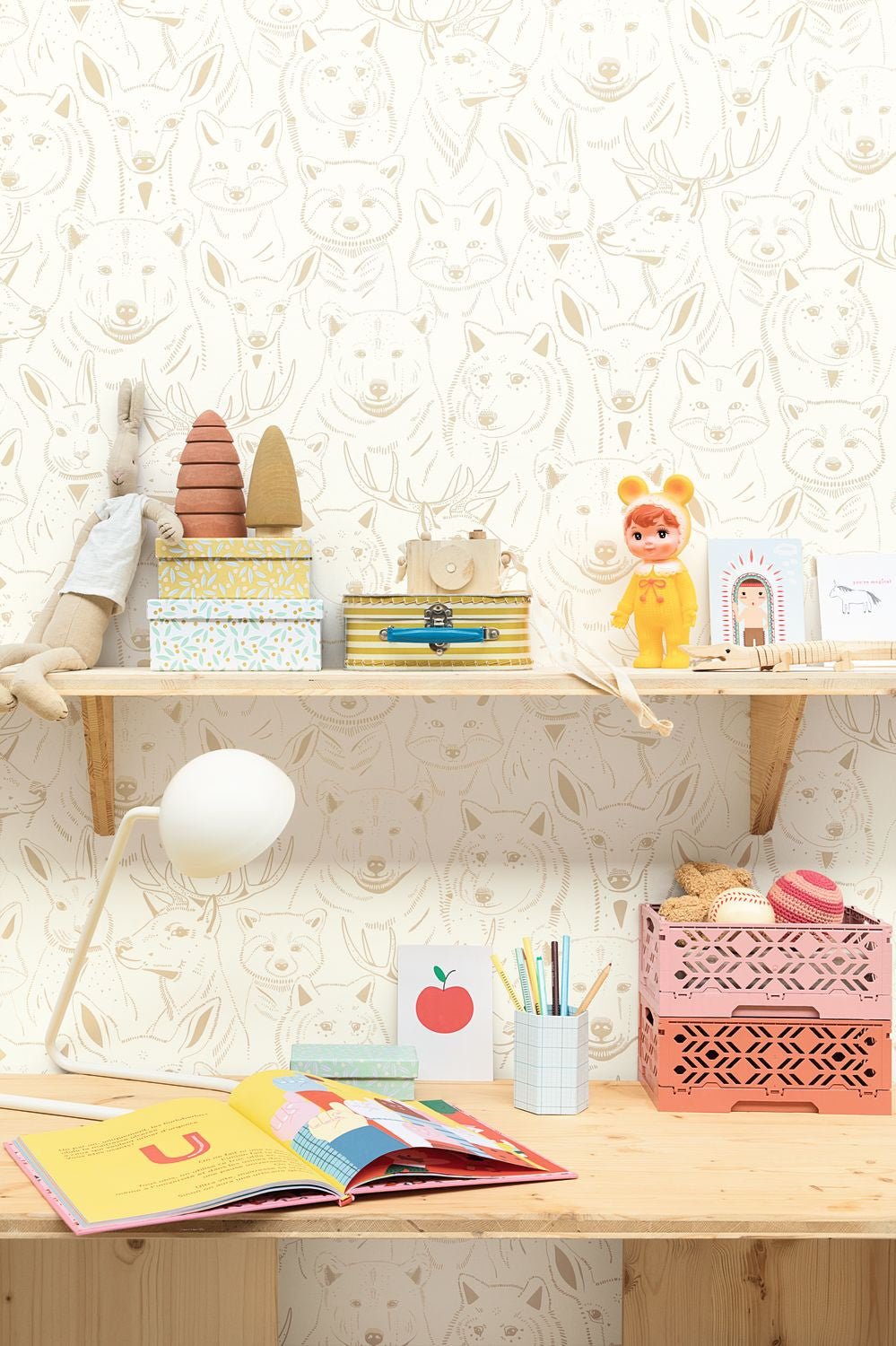 S 'amuser Wallpaper - Beige - Caselio - 103521012