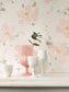 Sabatini Florescence Wallpaper - Taupe/rose - Casadeco - 82321202 - Premier Wallcovering