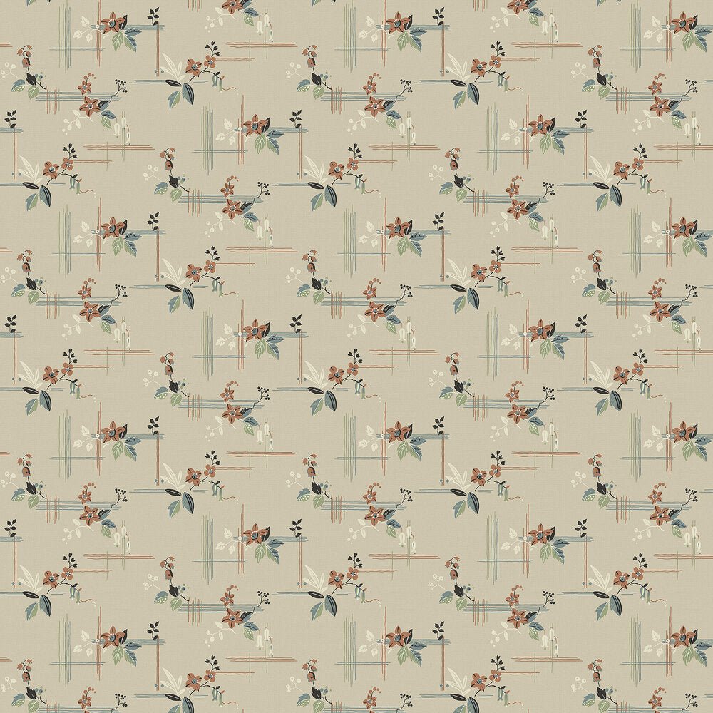 Salangen Wallpaper - Cream - Boråstapeter - 4172 - Premier Wallcovering